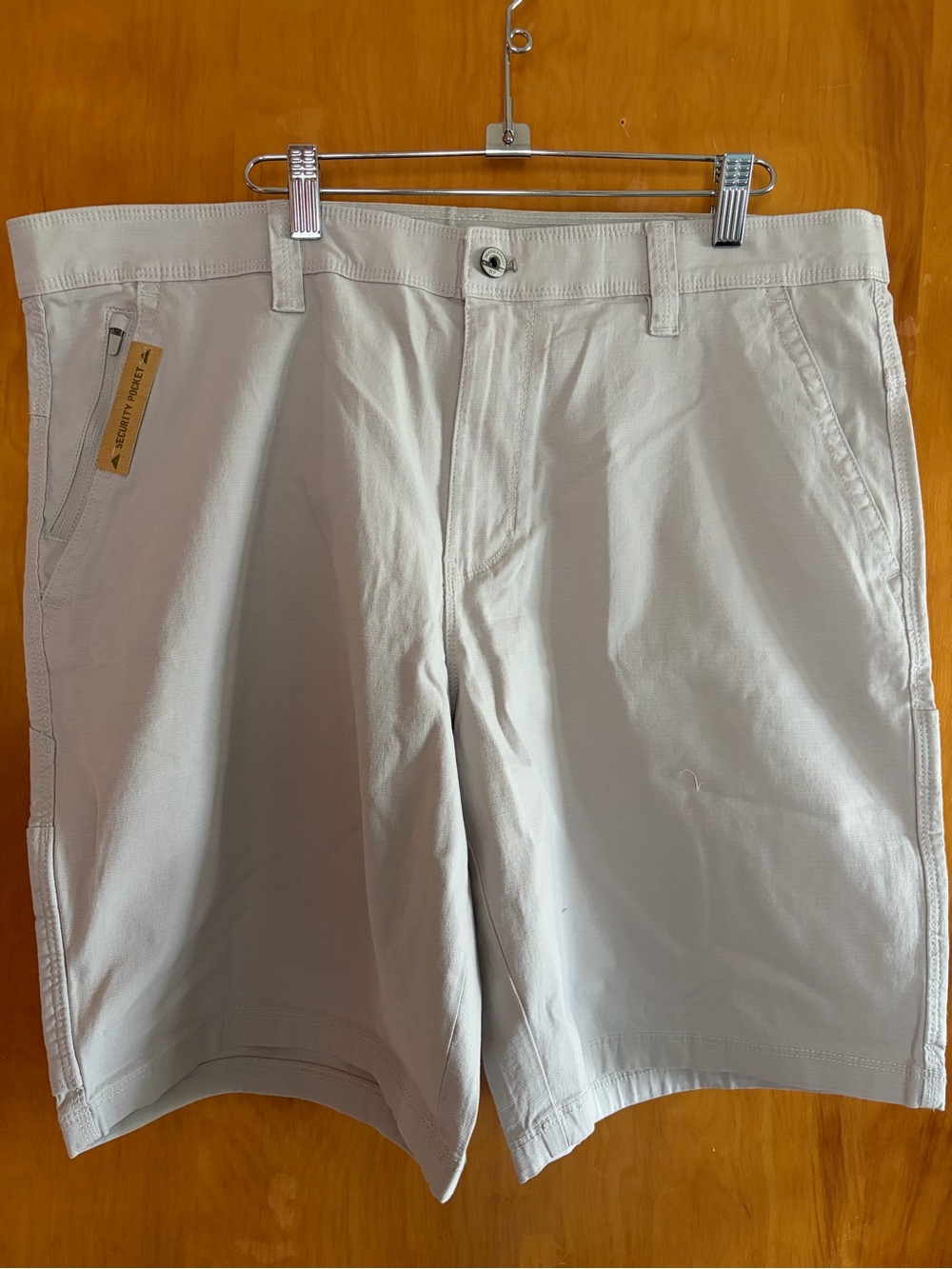 Weatherproof Light khaki Men's Flat Front Shorts
